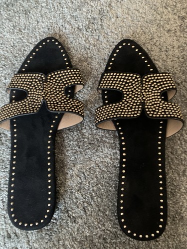 Black suede women - suede, women's
