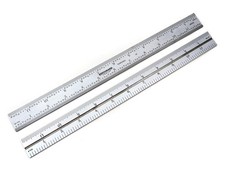 466484 12 inch Combination Square Blade Ruler 4R Markings 1/8, 1/16, 1/32, 1/...