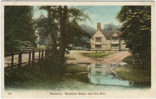 Newtown water old mill - water, &
