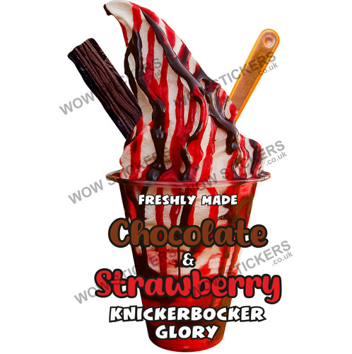 Ice cream van - , sticker
