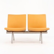 2021 Hans Wegner for Carl Hansen CH402 Kastrup Sofa in Sif Leather & Stainless