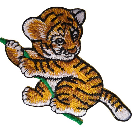 Tiger patch iron sew - iron,