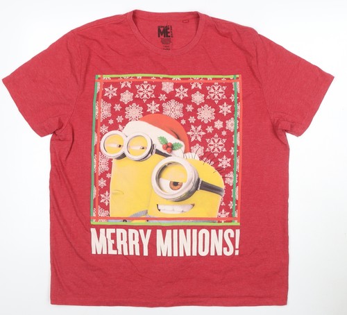 Next men red merry minions - men's,