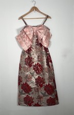 Oasis Bow Contrast Jacquard