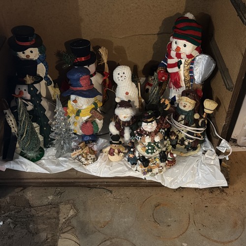 Snowman figurine bundle - figurine,