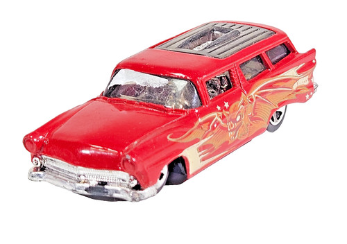 Hot wheels crate 2002 red - hot,