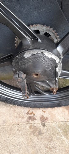 Honda cbf125 rear - honda, wheel