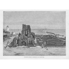 Tynemouth priory antique - priory,