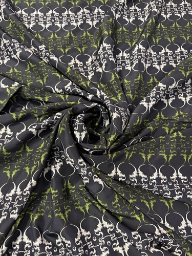 100 silk printed habotai - 100%,
