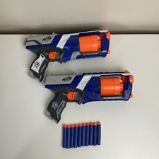 2 Nerf Guns N-Strike Elite Strongarm Toy Dart Kids Foam Shoot Gun Blasters