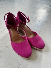 NEXT Pink Platform Wedge