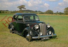 Picture Postcard__VINTAGE CAR, 1951 FORD V8 PILOT 4-DOOR SALOON