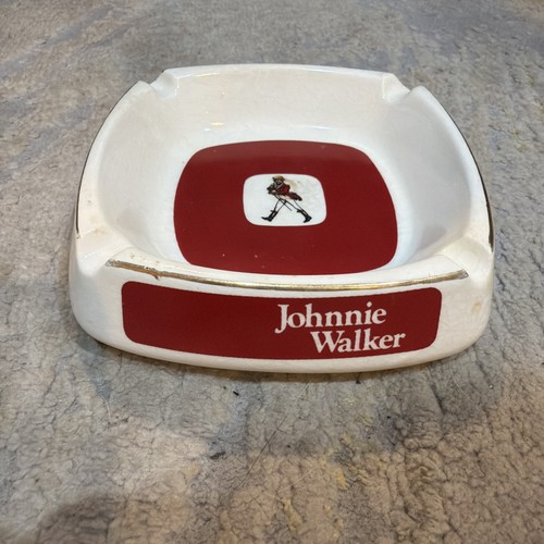 Johnnie walker ashtray vintage - ashtray,