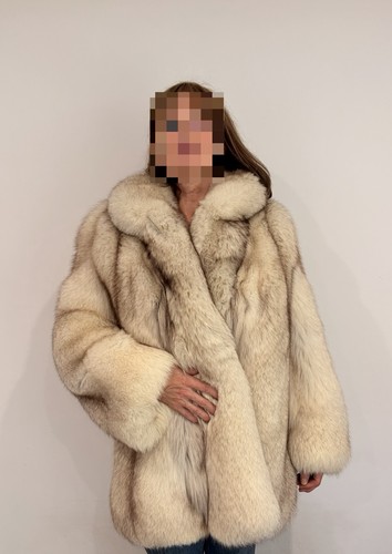 Luxury white silver fox fur - luxury,