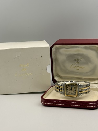 Cartier panther gold steel - cartier, &