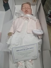 Lee Middleton Reborn  Doll by Reva 2000 Breath of Life Limited Edition with COA