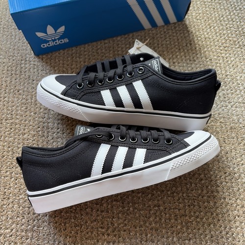 Adidas nizza core black white - nizza,