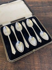 SET OF 6 HALLMARKED SILVER