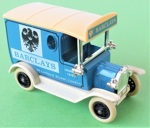Lledo barclays model ford - lledo, t