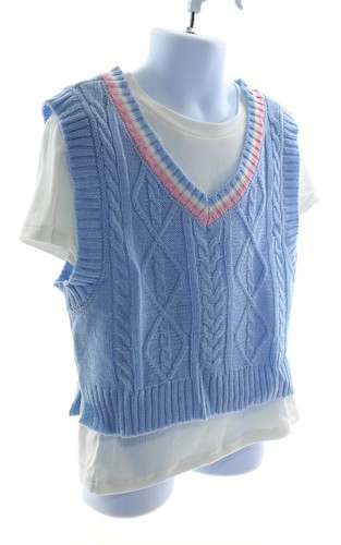 Comment girls casual blue - no,