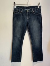 Rock & Republic slim bootcut jeans 29 W 32 L 29 VGC blue denim crystal logo