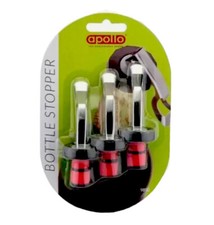 Pack of 3 Bottle Stoppers -
