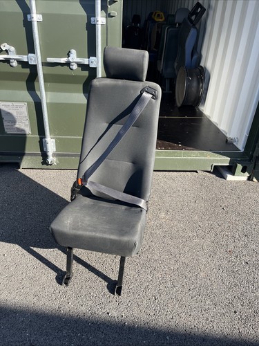 Single van seat with built - van,