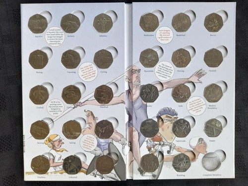 2012 50p olympic full - olympic, set