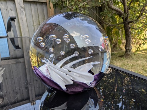 Selkirk glass paperweight - ​selkirk,