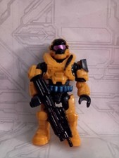 Mega Bloks/Construx Halo - Deep Yellow Spartan Commando - Armor Pack - VVHTF!