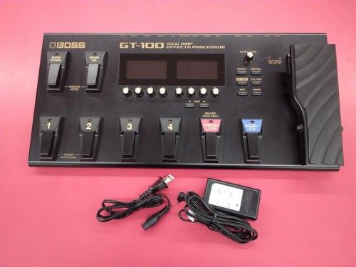 Boss 100 amp effects - gt-100,
