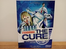 Pandemic The Cure Board Game Expansion (CARDS SLEEVED/CUSTOM DRAWSTRING BAG)