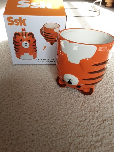 Tiger inverted mug orange - inverted,