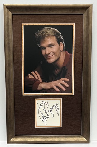 Patrick swayze signed - patrick,