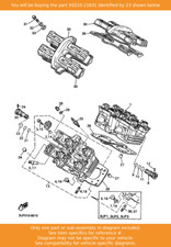 YAMAHA O-ring, 93210-21631 OEM