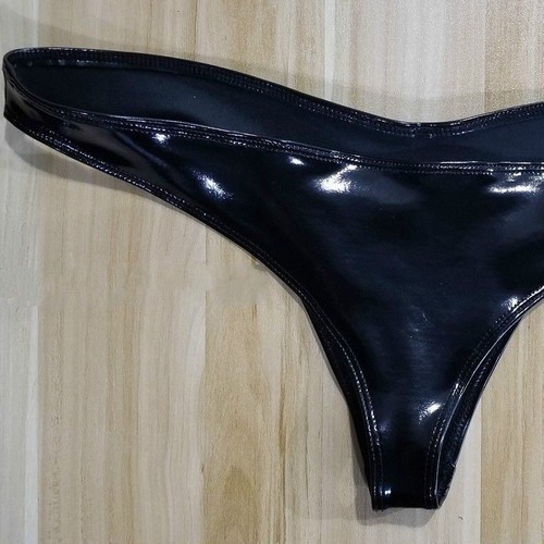 Men latex briefs glossy - men,