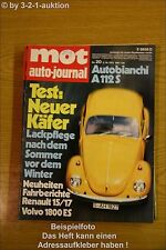 Mot 20/71 VW Beetle Volvo 1800 ES 164 E R15/17 A 112 E