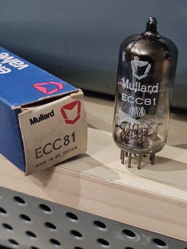 British mullard ecc81 new - mullard,