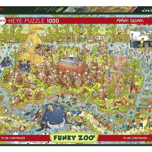 Puzzle 1000 funky - funky,