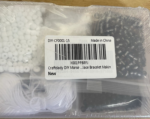 Craftdady diy morse code beads - craftdady,