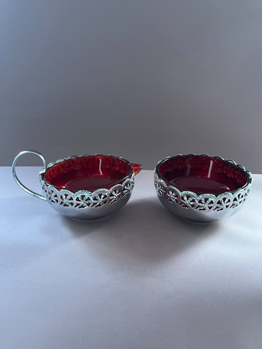 Vintage ruby red cranberry - vintage,