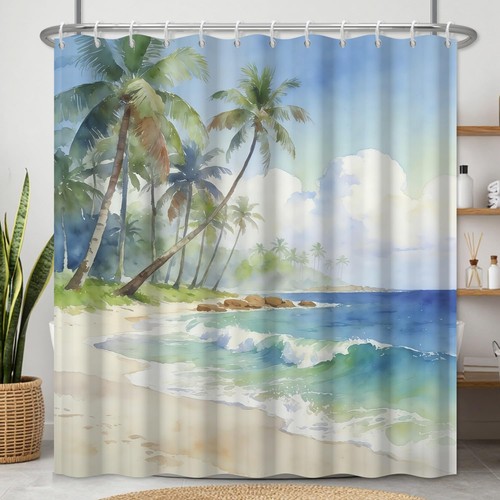 Fabric shower curtain with - shower,