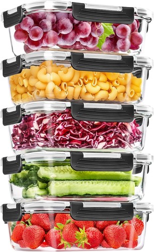 Skroam pack 36oz glass food - 5,