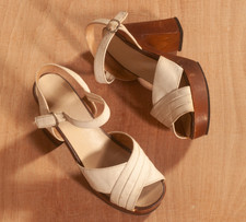 70's FRENCH VINTAGE PLATFORM