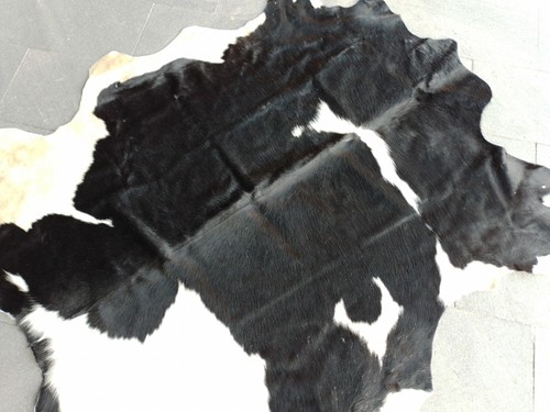 Genuine neutral cowhide rug - genuine,