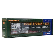 Corgi Lorry, CC13405, Eddie Stobbart, Man TGA Stepframe Curtainside Trailer