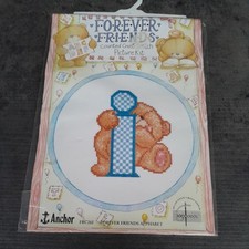 Anchor Cross Stitch Kit - Forever Friends - "Alphabet Letter  "I"