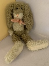 The Boyds Collection J.B. Bean Series. Bunny Rabbit Jointed Soft Plush Toy 17”