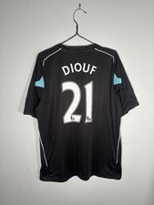 Original Bolton Wanderers Away Shirt 2007/08 Diouf Men’s XL