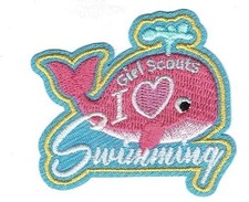 Girl Scouts I Love Swimming